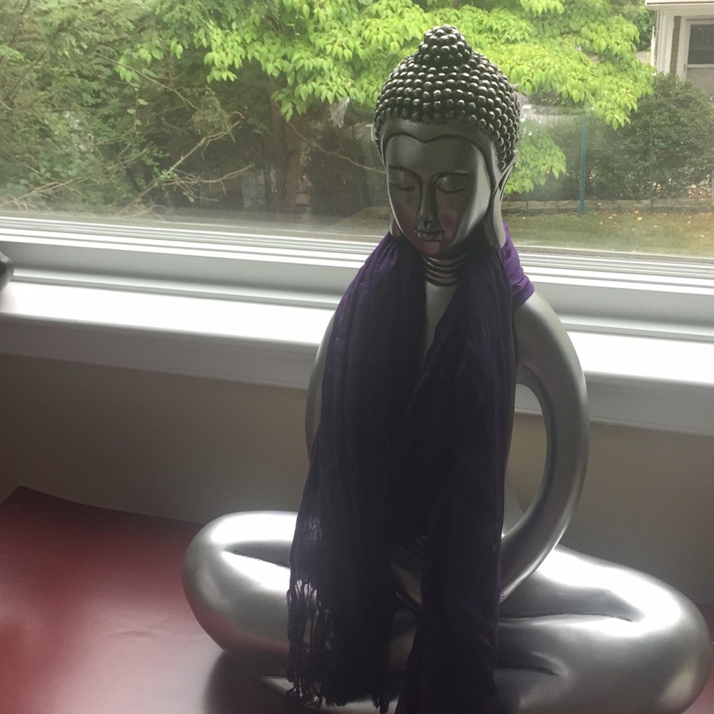 Purple Fashion Scarf